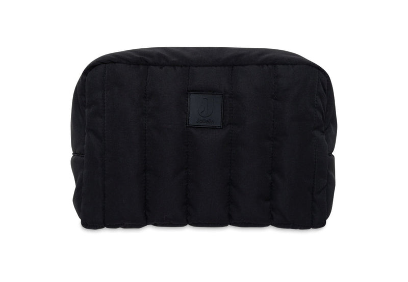 Jollein Kosmetiktasche Puffed Schwarz 21 × 14 cm