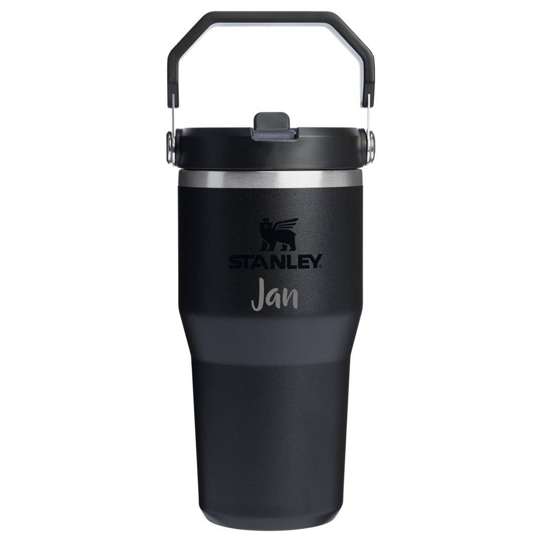 Stanley IceFlow Flip Straw 2.0 0,6 Liter Black personalisierbar