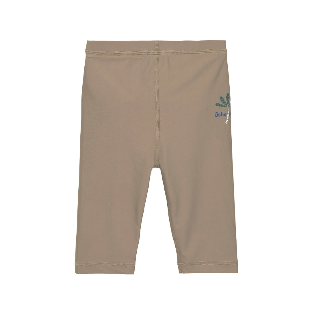 Lässig Badehose Braun in Größe 92 mit Windeleinsatz und UV-Schutz 60