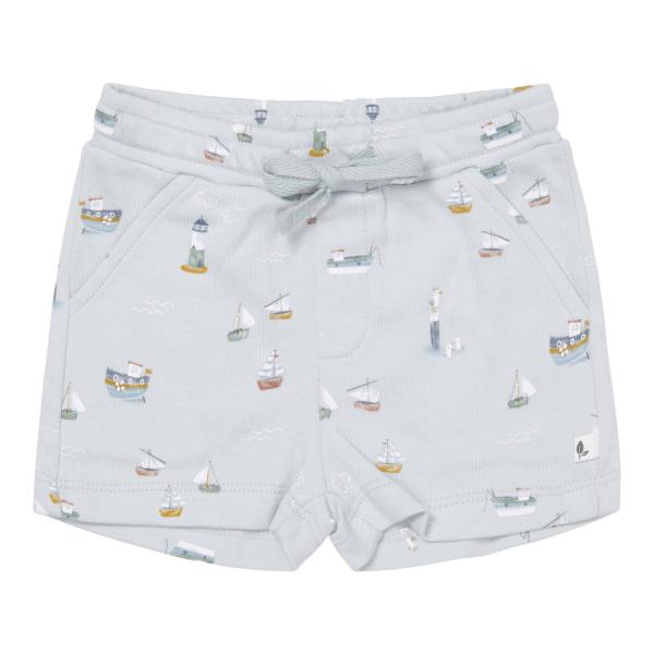 Pantalones cortos Sailors Bay azul | Little Dutch