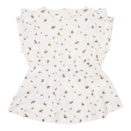Little Dutch Kleid Vintage Little Flowers White Blossom Größe 86