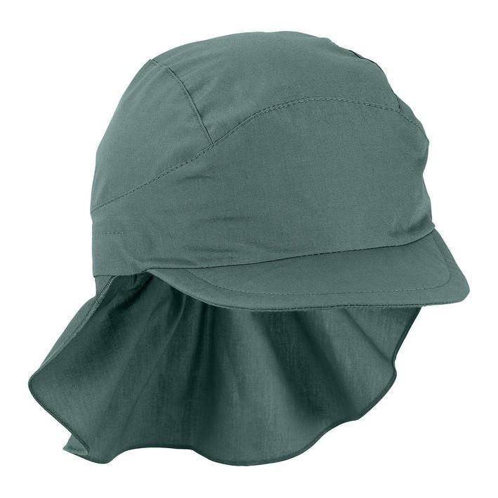 Schirmmütze mit Nackenschutz Dunkelgrün Gr. 51 – Sterntaler