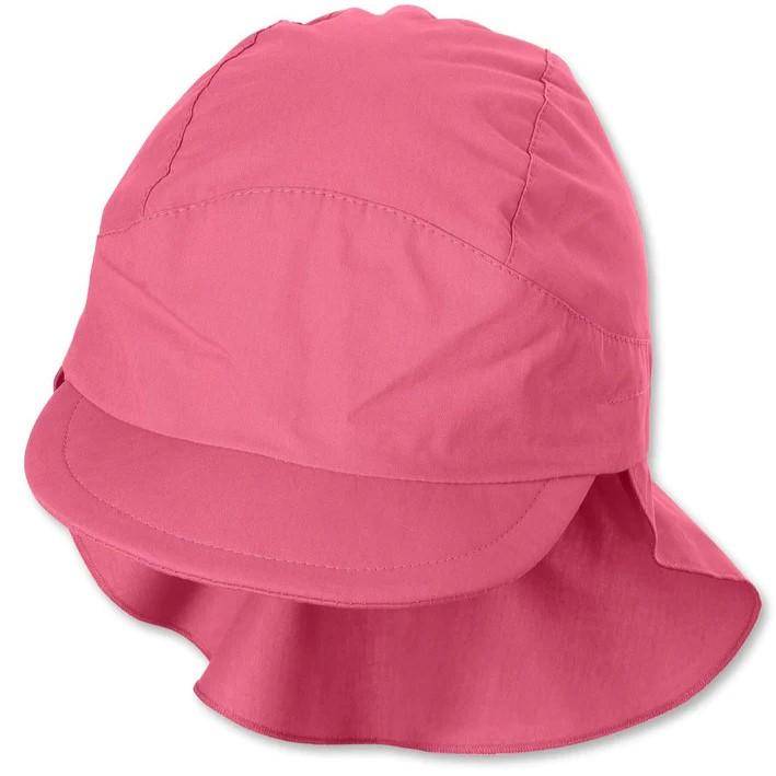 Sterntaler Schirmmütze mit Nackenschutz Koralle Größe 49