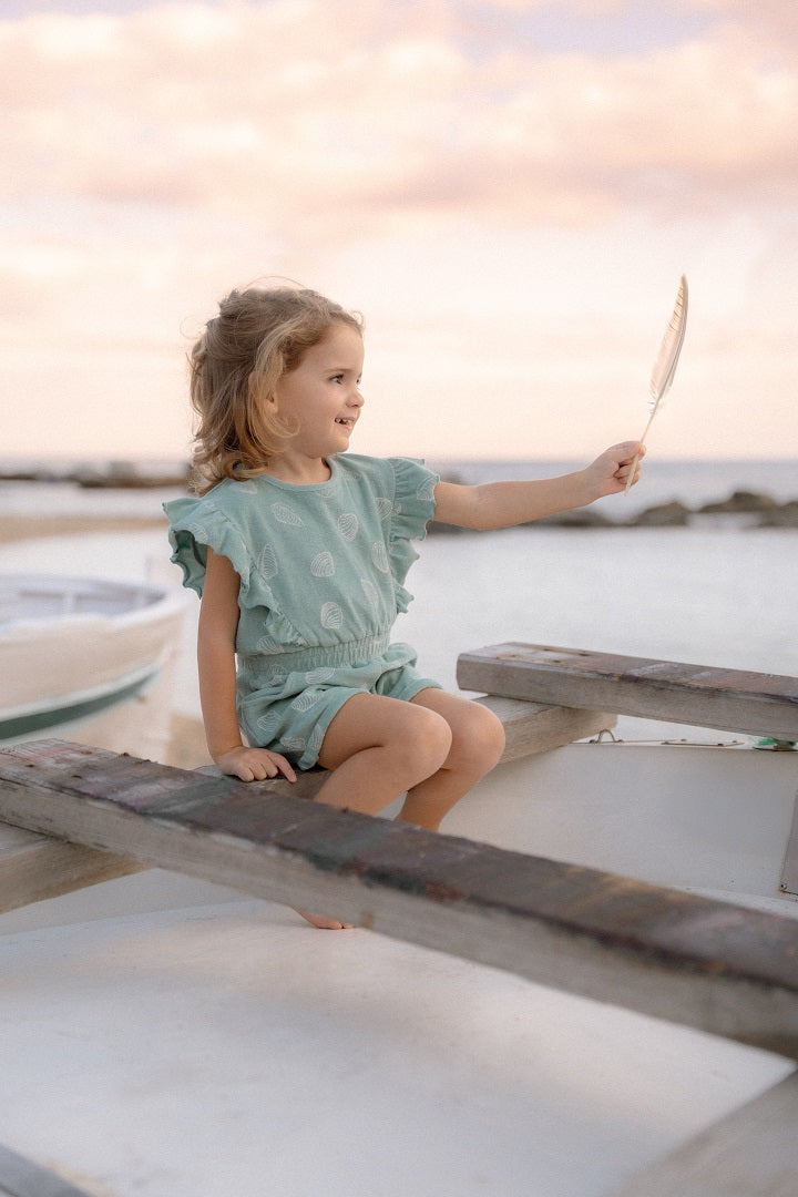 Traje de baño Ocean Treasures Surf Blue | Little Dutch