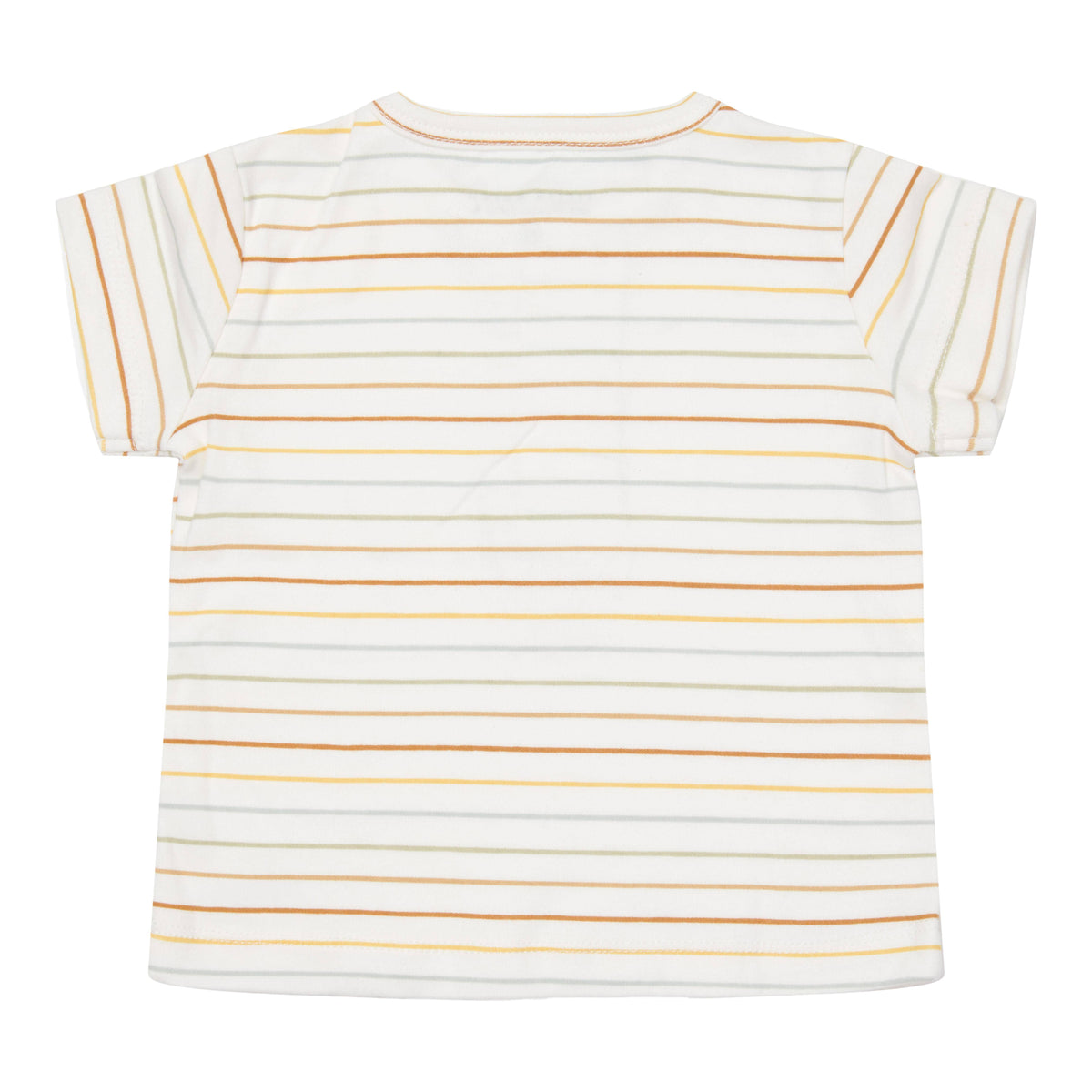 Little Dutch Baby-T-Shirt Vintage Sunny Stripes aus Bio-Baumwolle