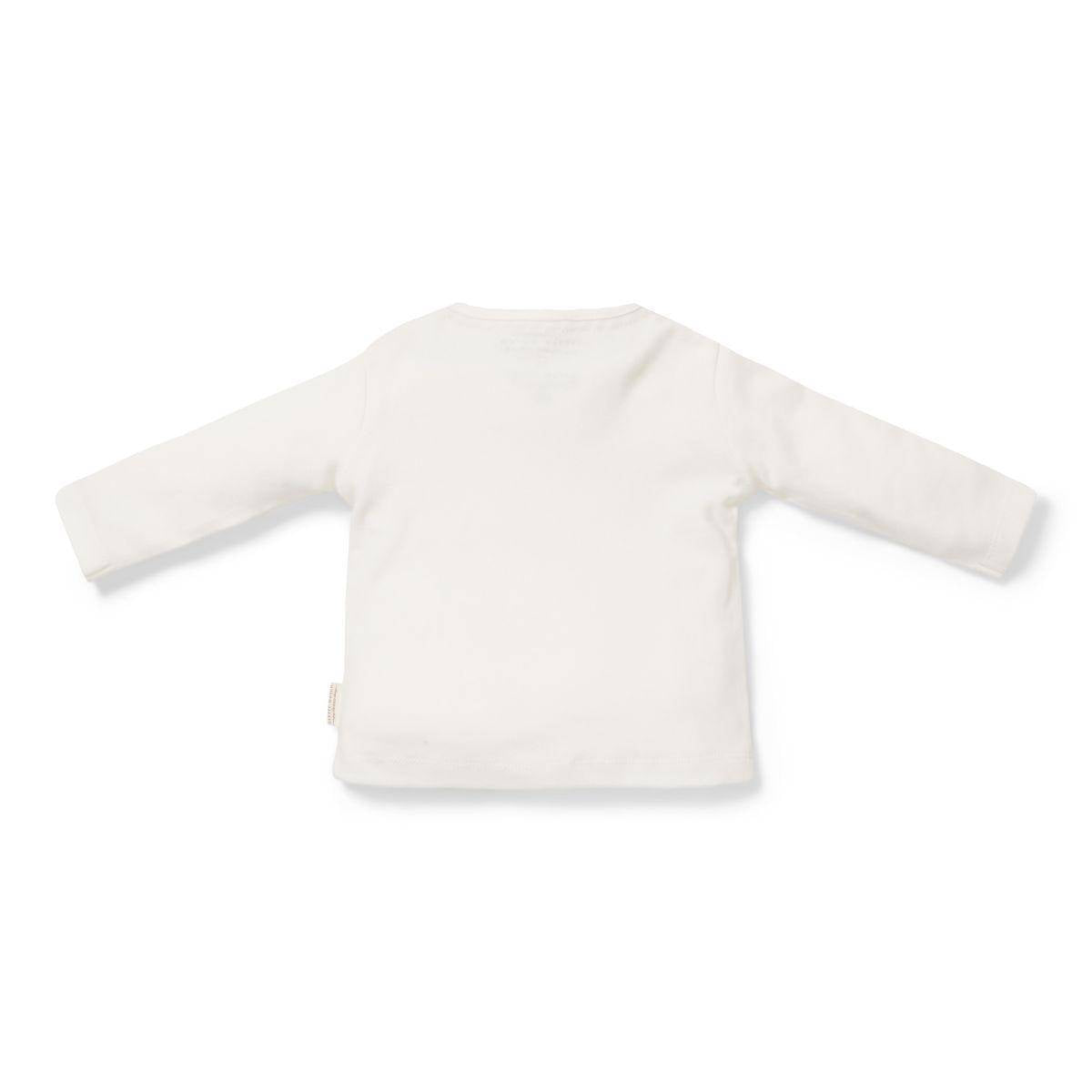 Little Dutch Weihnachts-Langarmshirt in Weiß – weitere Produktansicht