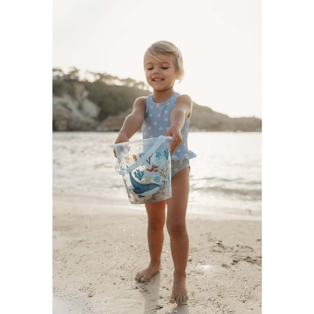 Eimer Ocean Dreams Blue – Little Dutch Sandspielzeug für Kinder