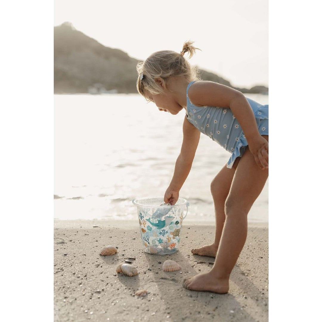 Blauer Sandspielzeug-Eimer Ocean Dreams von Little Dutch
