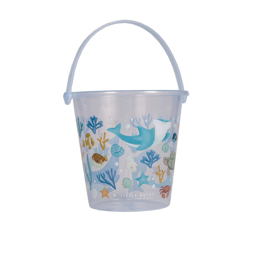 Little Dutch Ocean Dreams Eimer Blau als Sandspielzeug für Kinder