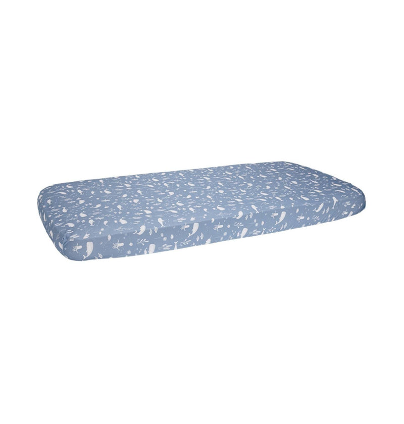 Kinderbedlaken Ocean Blauw | Little Dutch