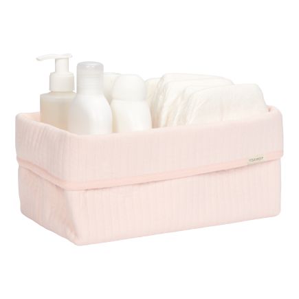 Pflegekörbchen Pure Soft Pink 25 × 15 × 15 cm