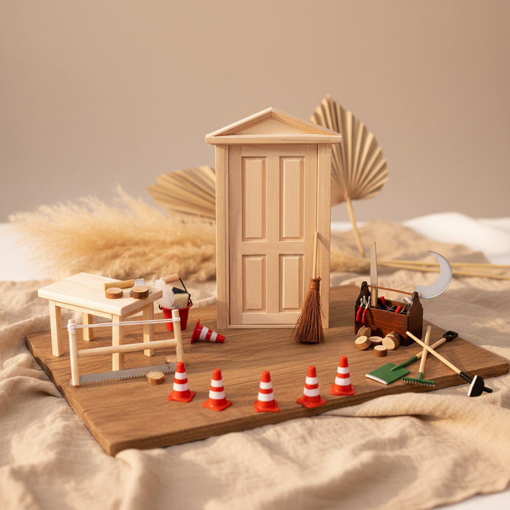 El duende construye – Kit de construcción en miniatura | HobbyFun