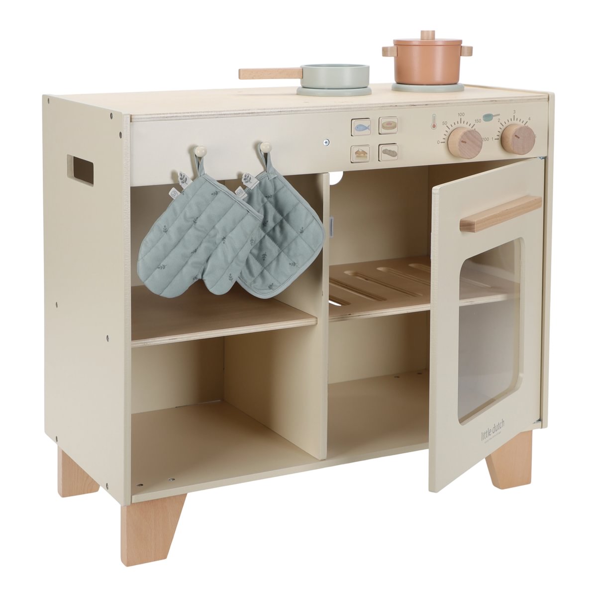 Produktansicht 3: Holz-Spielküche im skandinavischen Design