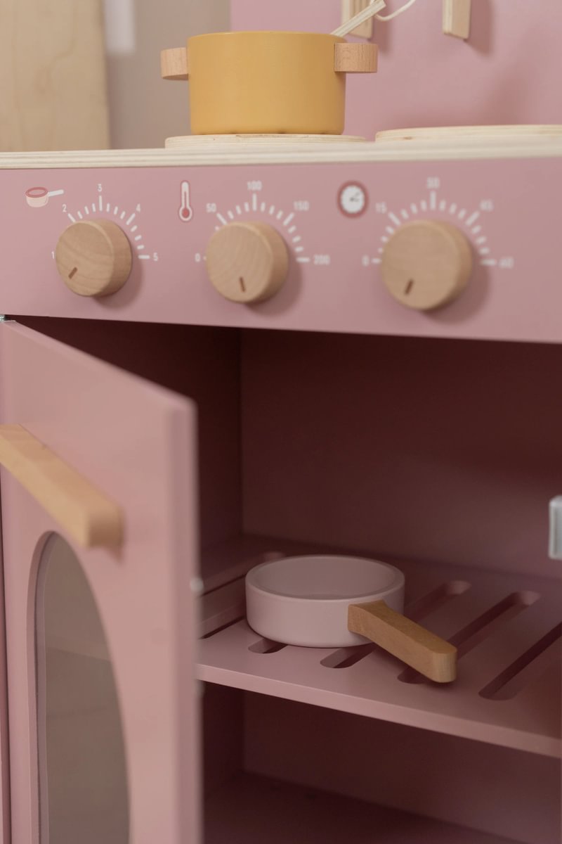 Holz-Spielküche Rosa | Little Dutch