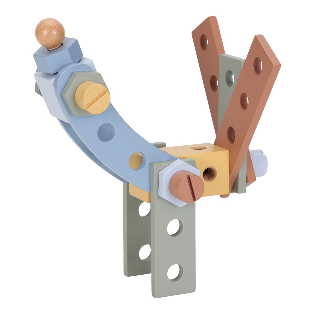 Little Dutch Holz-Werkbank in Blau – Ansicht 7