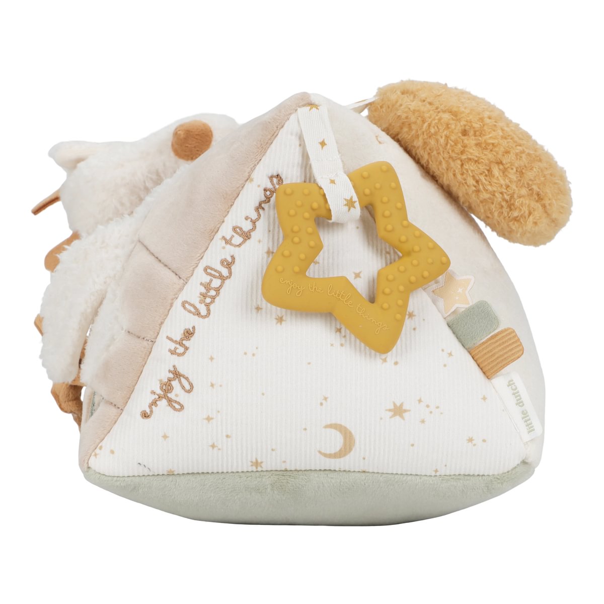 Aktivitätsdreieck Newborn Naturals für Fühlen und Entdecken