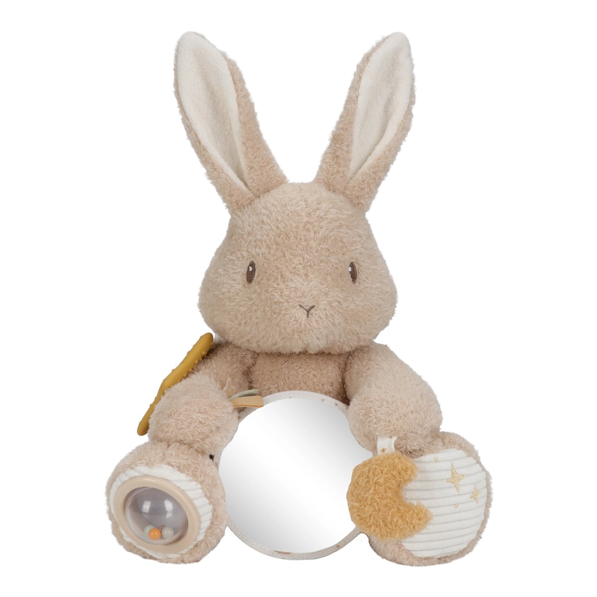 Aktivitätsschmusetier Baby Bunny – weiches Babyspielzeug zum Greifen