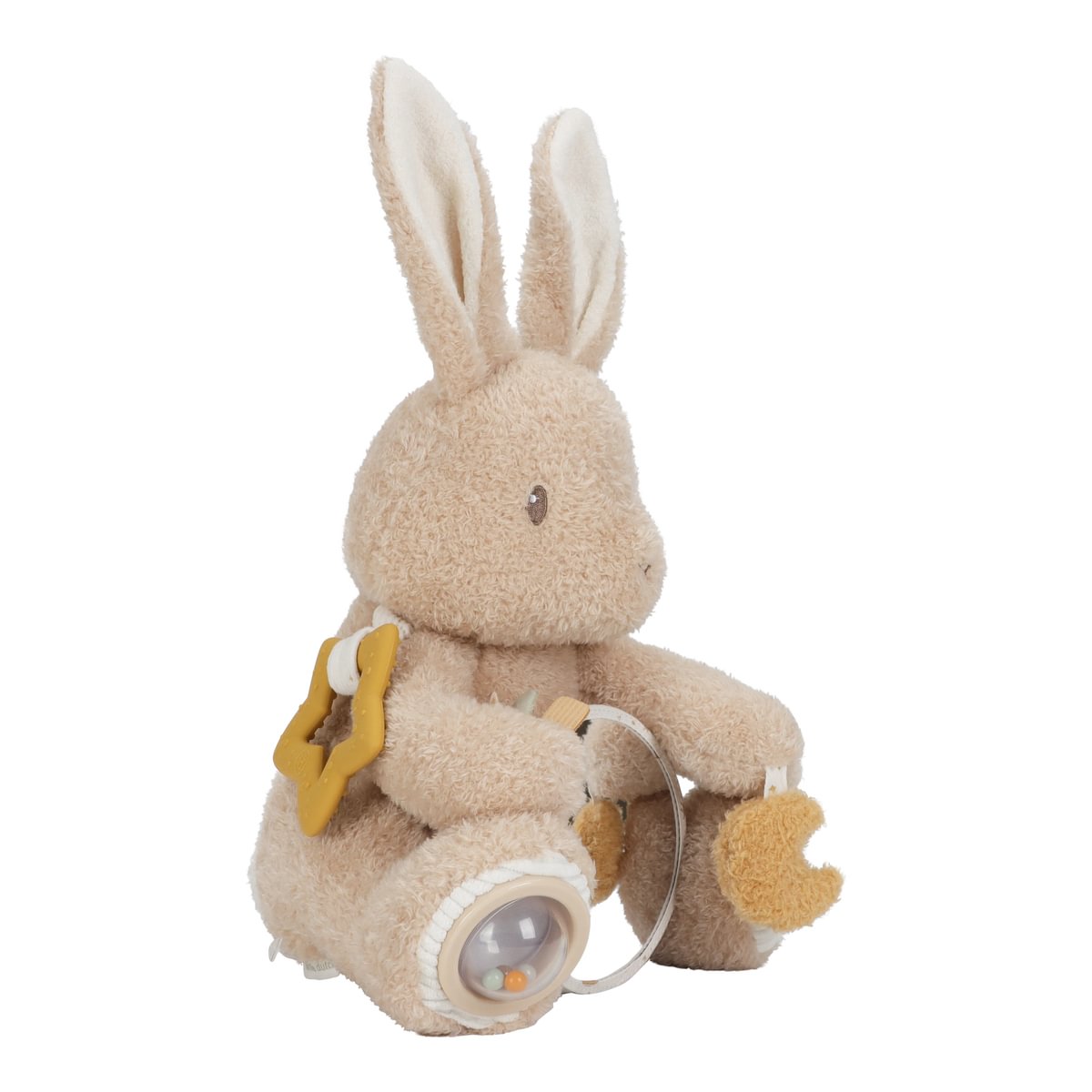 Baby Bunny Aktivitätsspielzeug mit verschiedenen Oberflächen