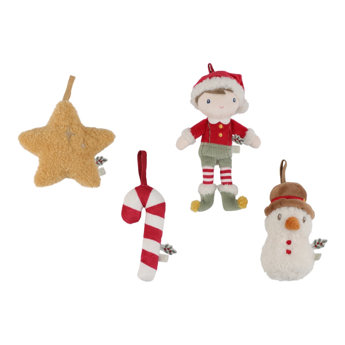 Little Dutch Weihnachtsanhänger-Set Jim GRS – 4-teilig