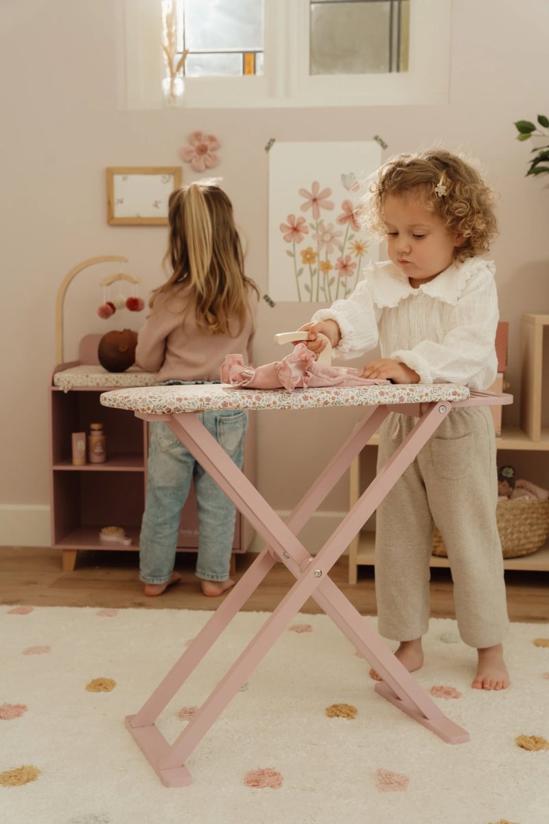 Wooden Ironing Board with Iron | Little Dutch