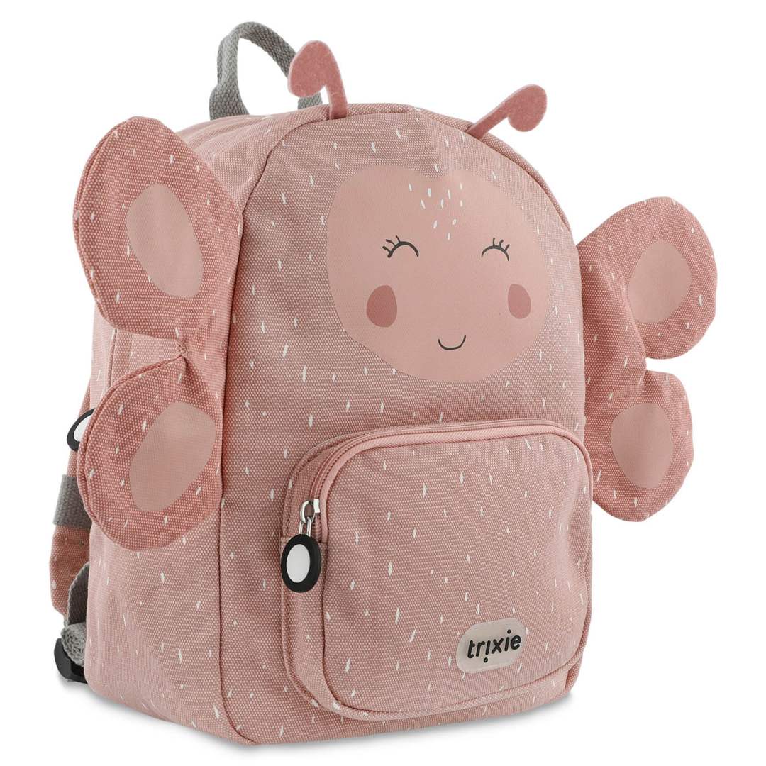 Trixie Rucksack Frau Schmetterling – Seitenansicht mit Schmetterlingsmotiv