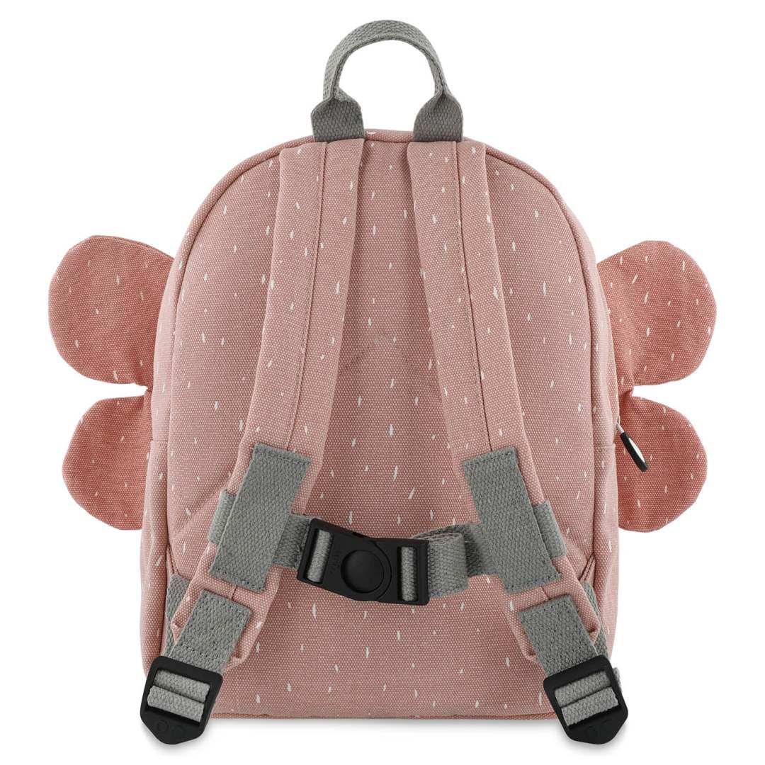 Trixie Rucksack Frau Schmetterling – Rückansicht mit Schultergurten