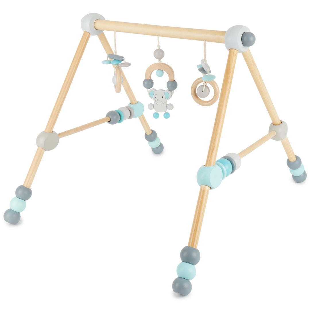 Bieco Spielbogen Elefant höhenverstellbar aus Holz – Produktansicht