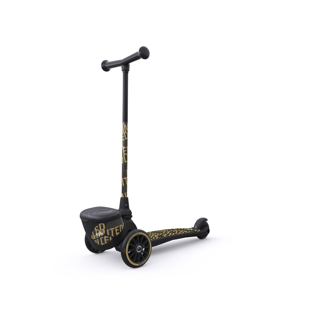 Scoot & Ride Highwaykick 2 Black & Gold | B-Ware