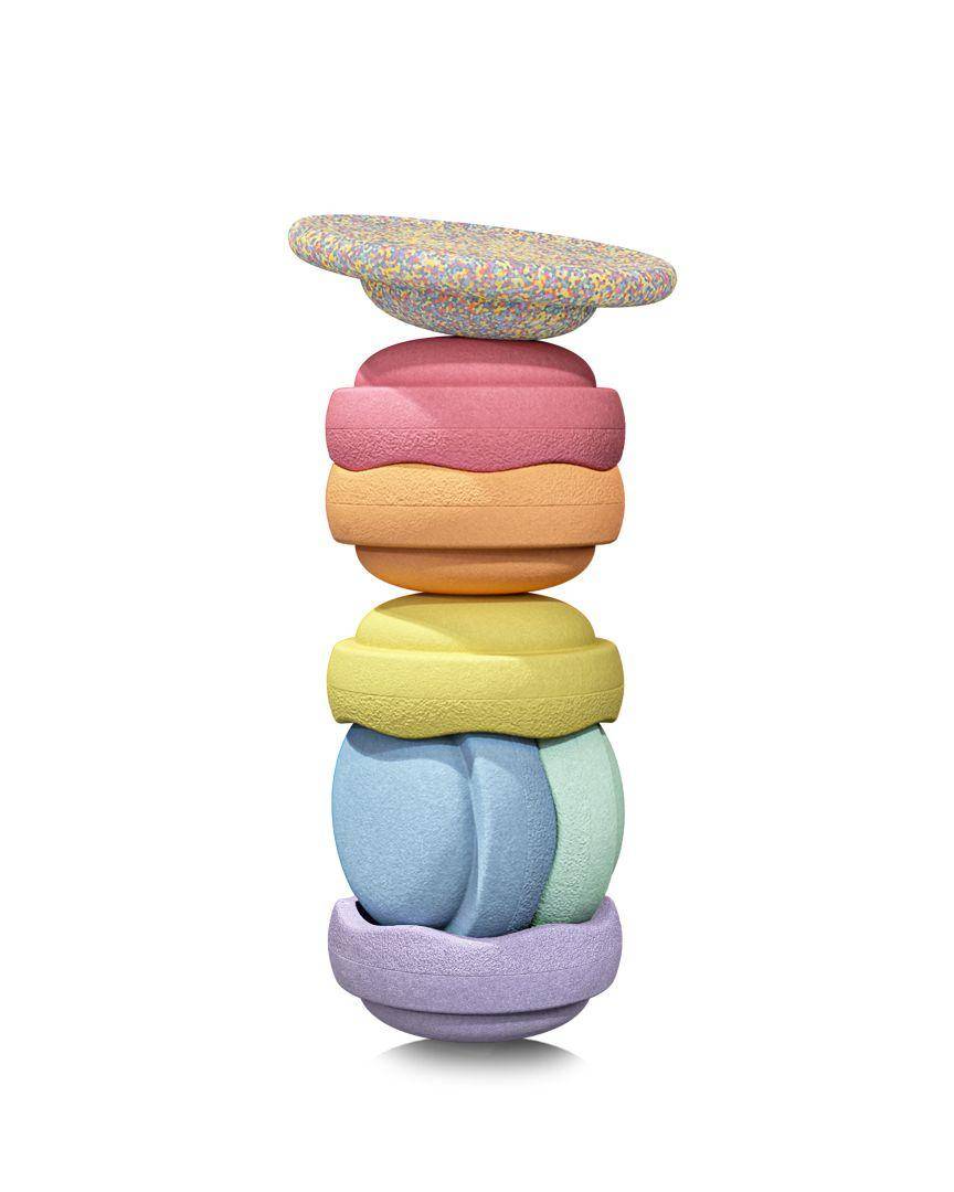 Stapelstein Rainbow Set Pastel Produktansicht