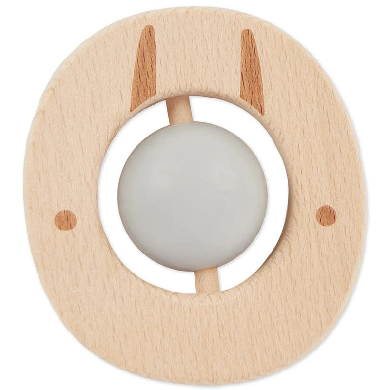 Bieco Beißring Eichhörnchen mit Silikonball