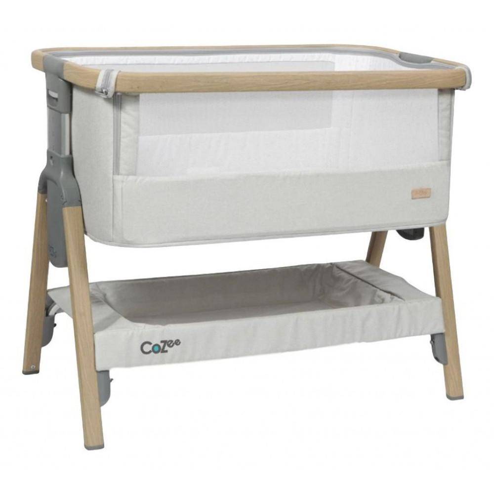 CoZee Beistellbett Silber für 0 bis 6 Monate – Produktansicht