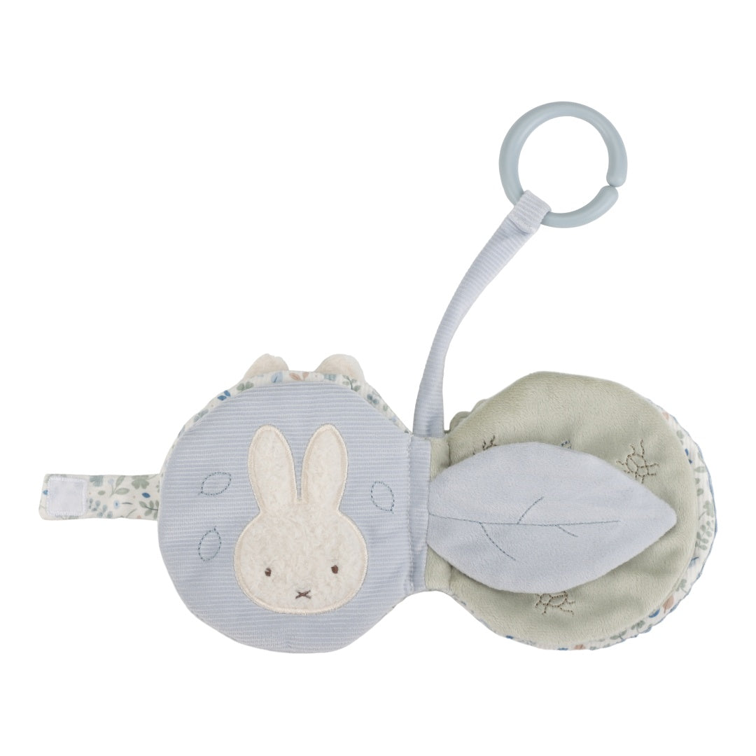 Miffy Cloth Book Lucky Leaves Blue from 0 Months