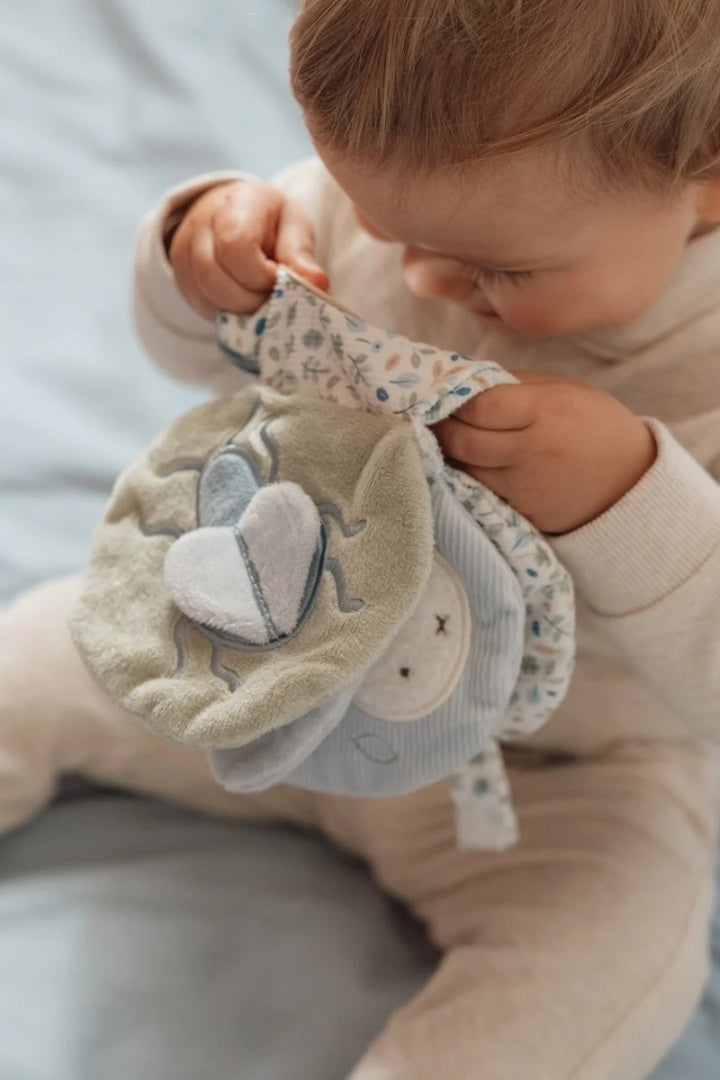 Miffy Cloth Book Lucky Leaves Blue from 0 Months