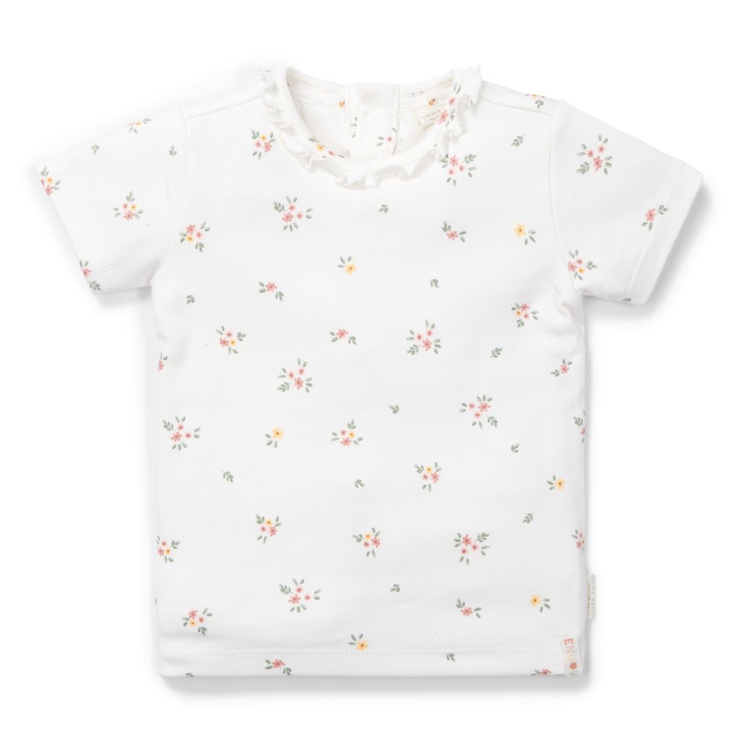Little Dutch T-shirt met korte mouwen White Meadows