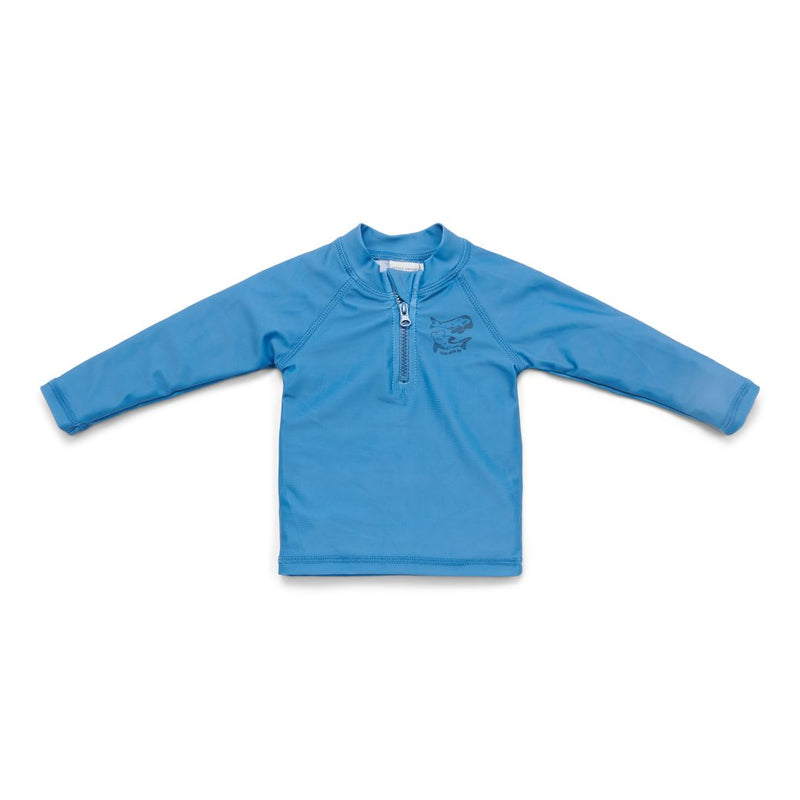 Camiseta de baño de manga larga Blue Whale | Little Dutch