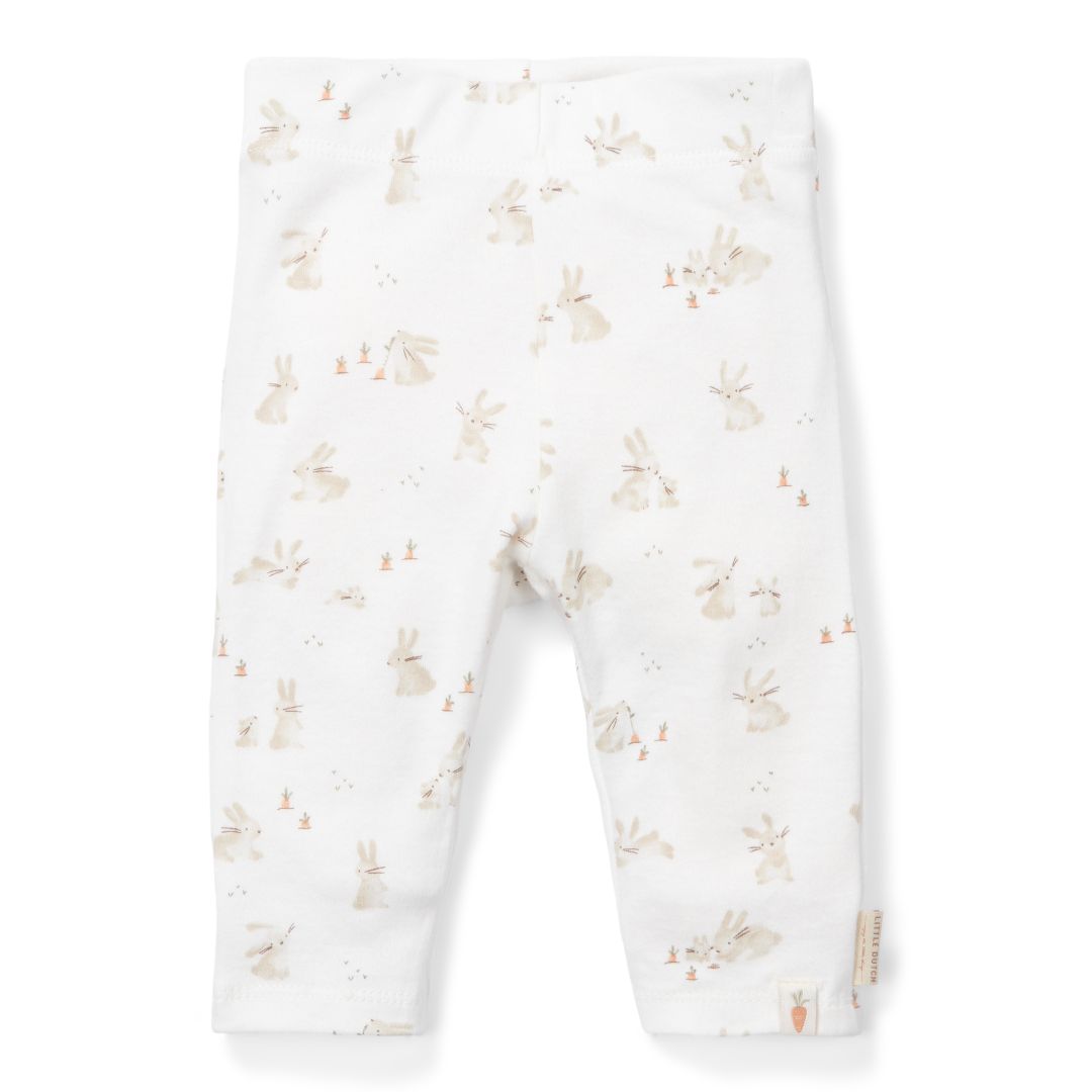 Little Dutch Baby Bunny Hose in Creme für Babys