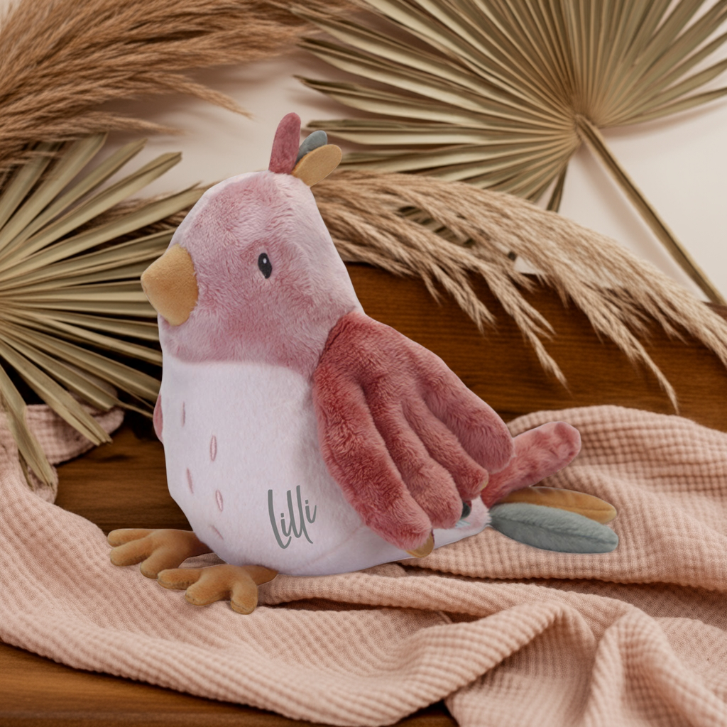 Kuscheltier Vogel Flowers & Butterflies – ab Geburt