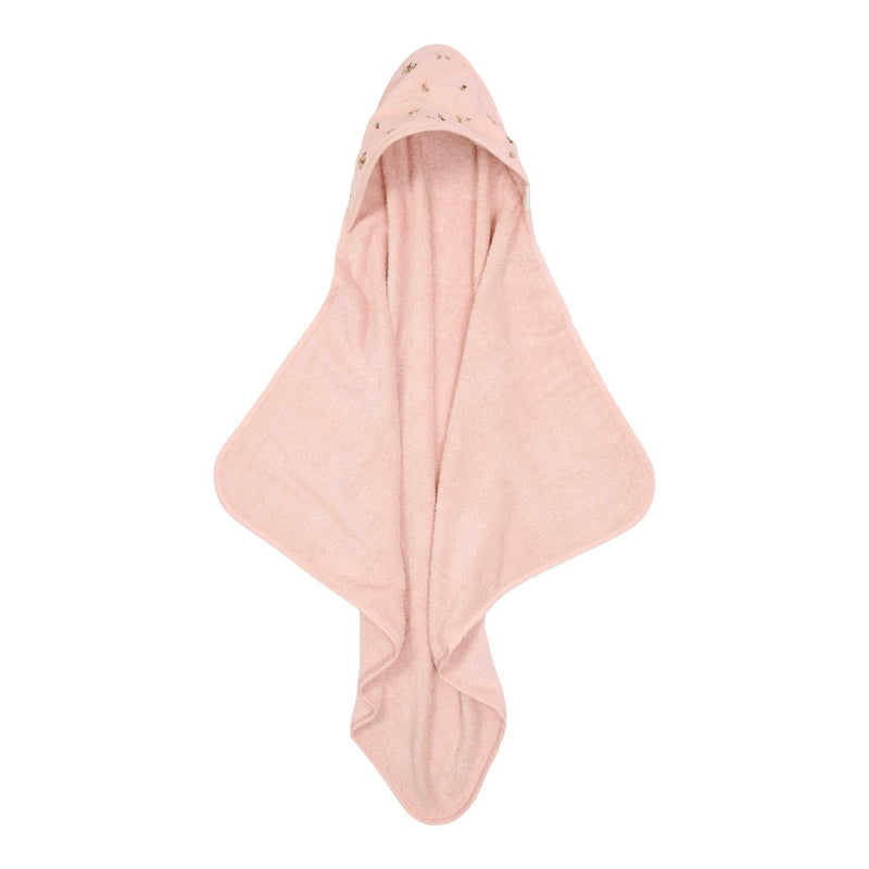 Kapuzenhandtuch Blossom bestickt 75 × 75 cm | Little Dutch