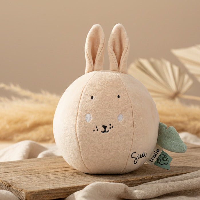 Trixie Klangball Frau Hase 12 cm personalisierbar