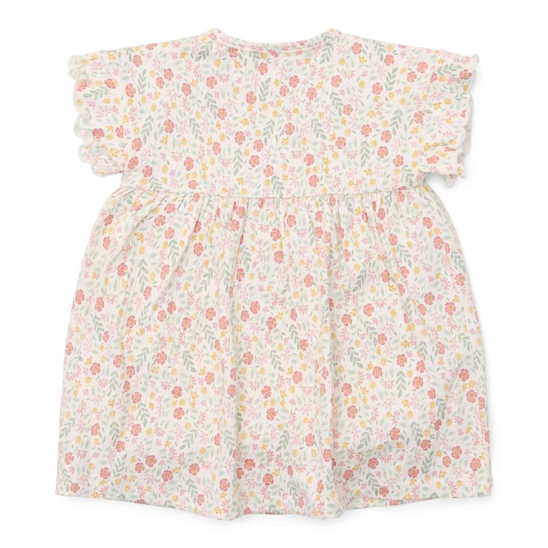 Produktansicht 4: Kurzarm Kleid in Creme für Babys und Kinder