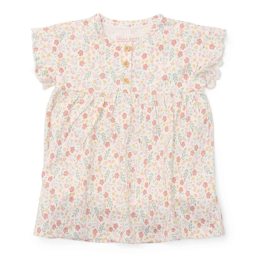 Produktansicht 2: Kurzarm Kleid in Creme für Babys und Kinder