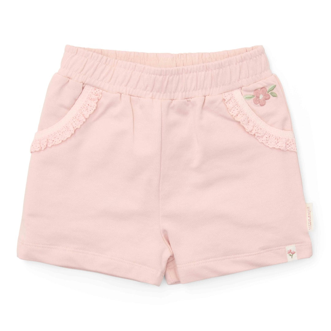 Little Dutch Shorts Lotus in Rosa aus Bio-Baumwollmischung