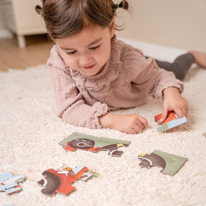 Little Dutch Little Farm Puzzle – Detailansicht der Puzzleteile