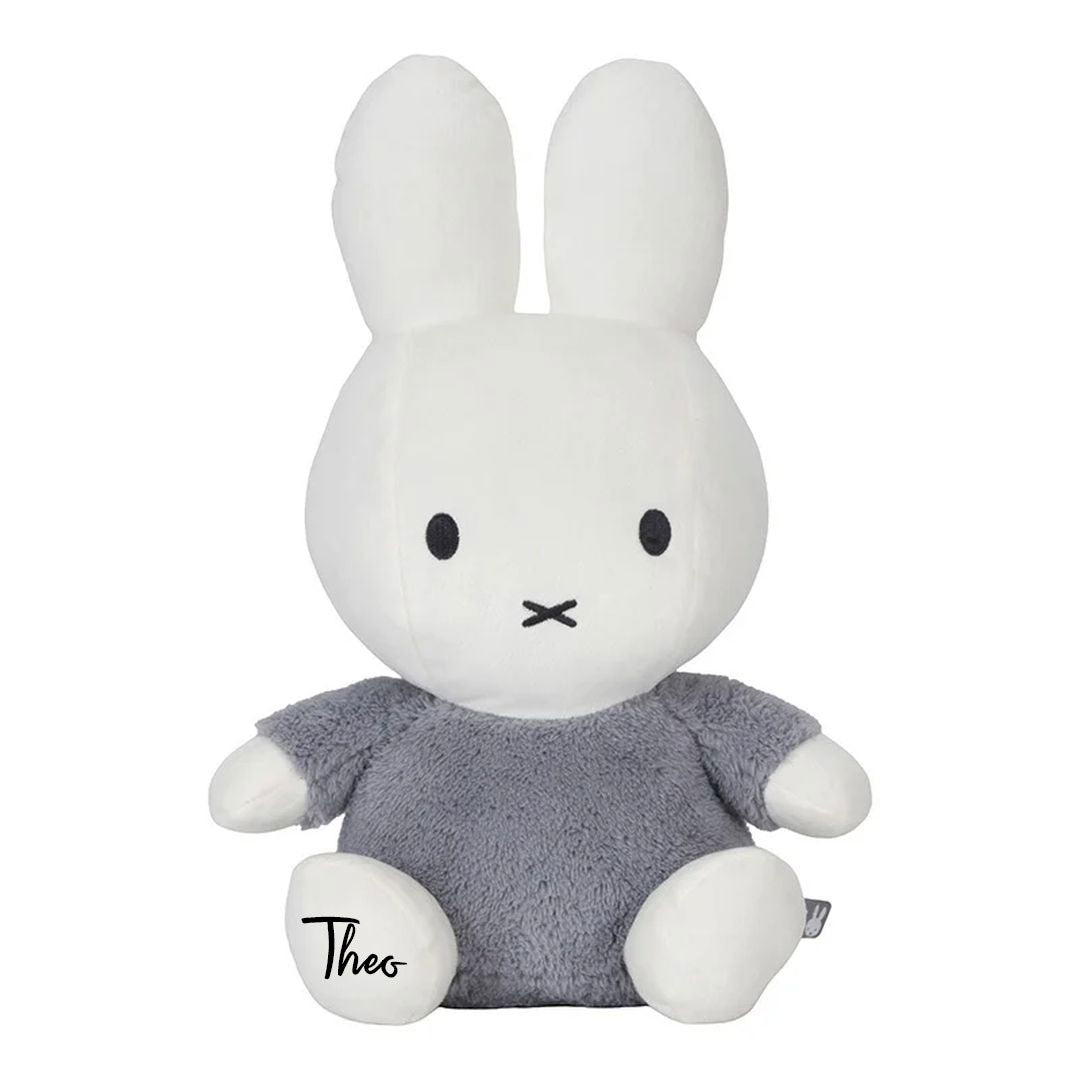 Produktansicht 2: Kuscheltier Miffy Hase Fluffy Blau 35 cm zum Kuscheln