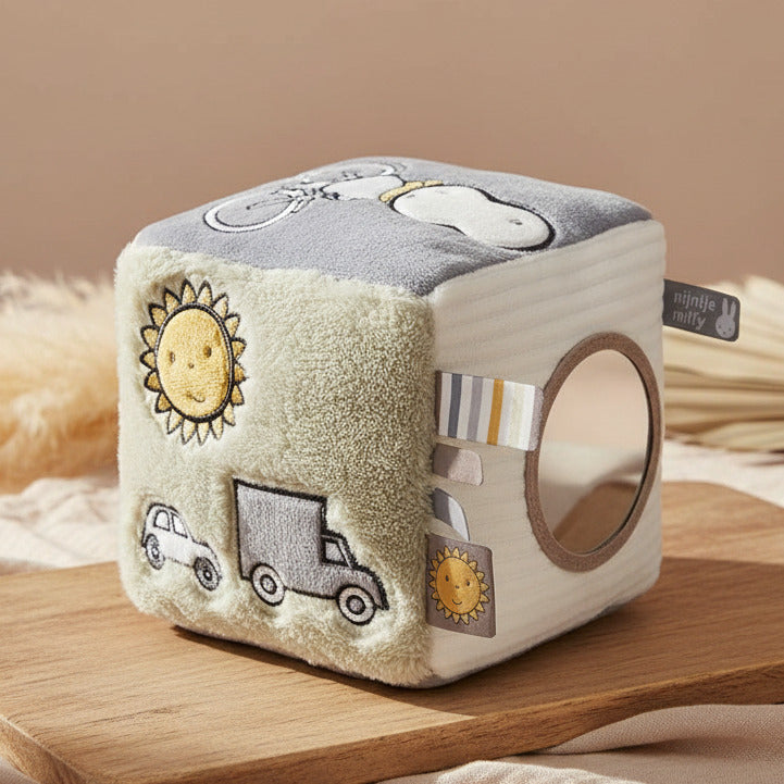 Miffy Aktivitätswürfel Soft Fluffy Grün