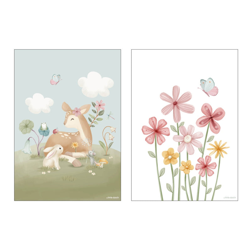 Póster Jardín de Hadas A3 | Little Dutch