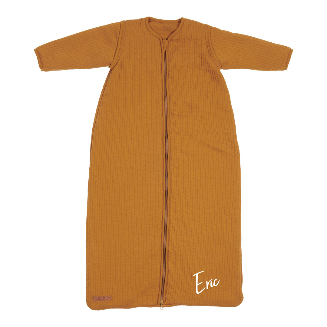 Winterschlafsack Pure Ochre Spice 90 cm personalisierbar mit Namen