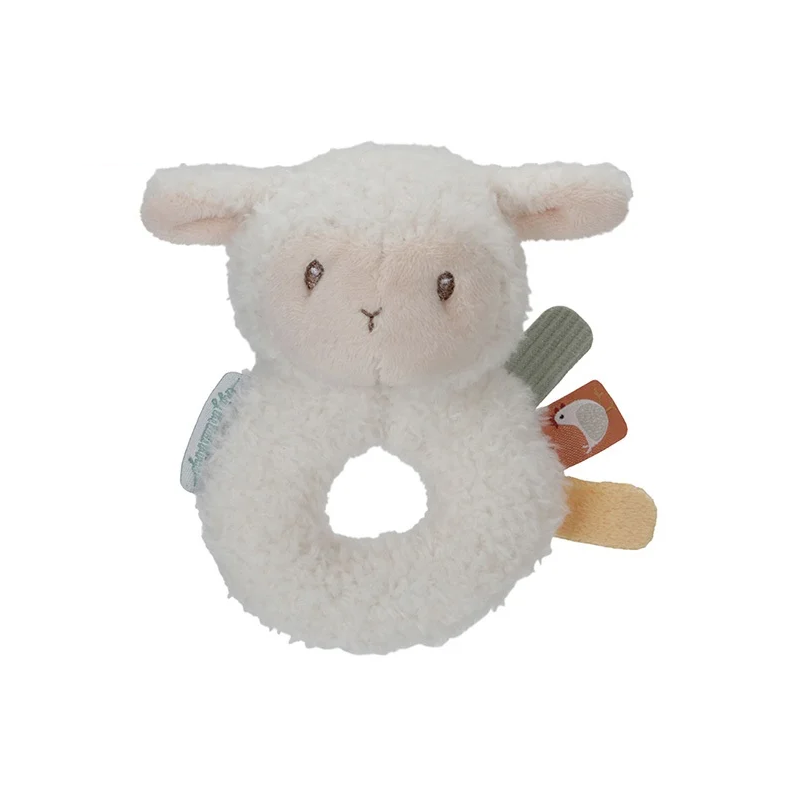 Weicher Rassel-Greifling Schaf mit Ringform