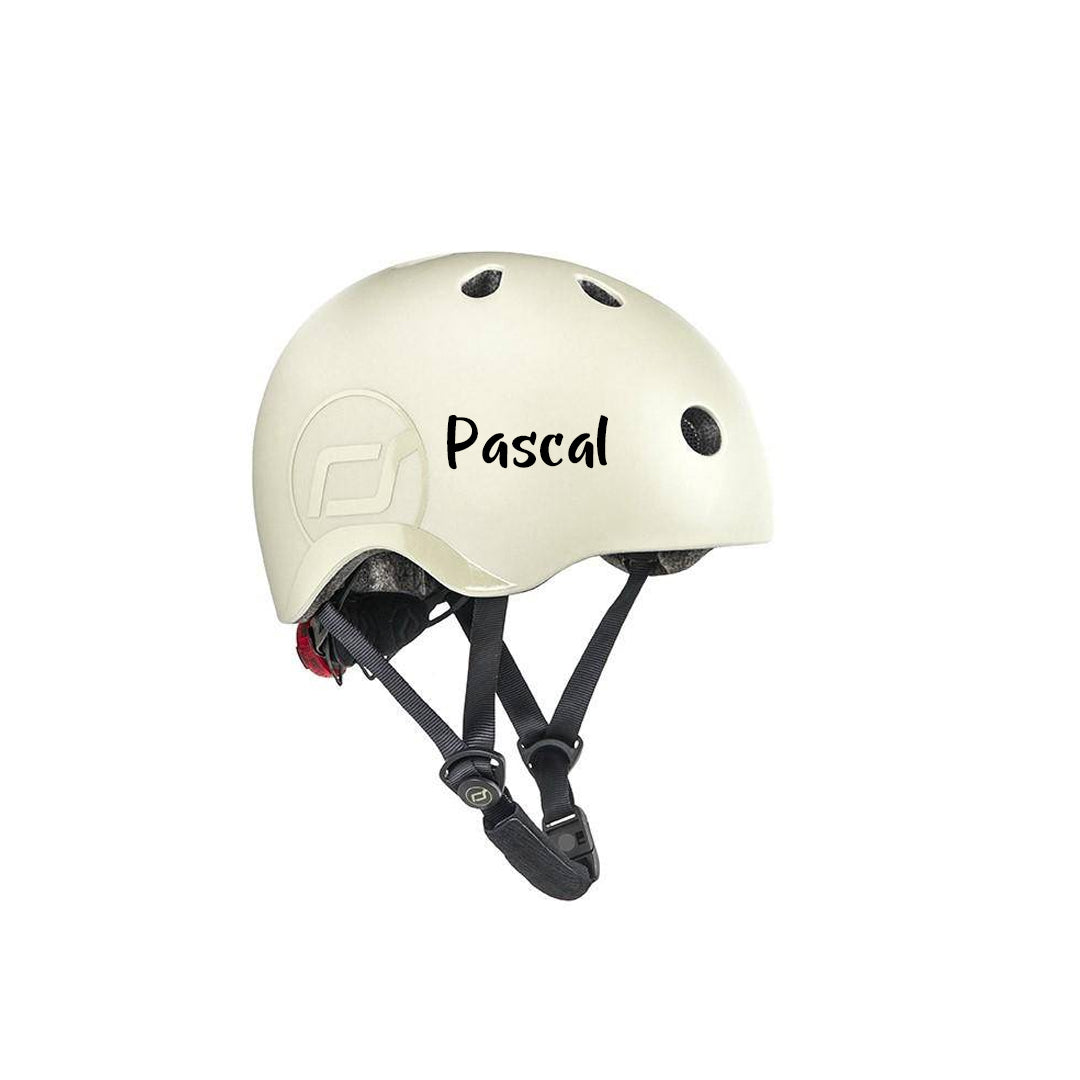 Casque de vélo taille SM, couleur frêne | Scoot & Ride