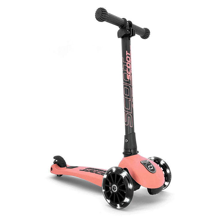 Monopattino Highwaykick 3, LED Peach | Scoot & Ride